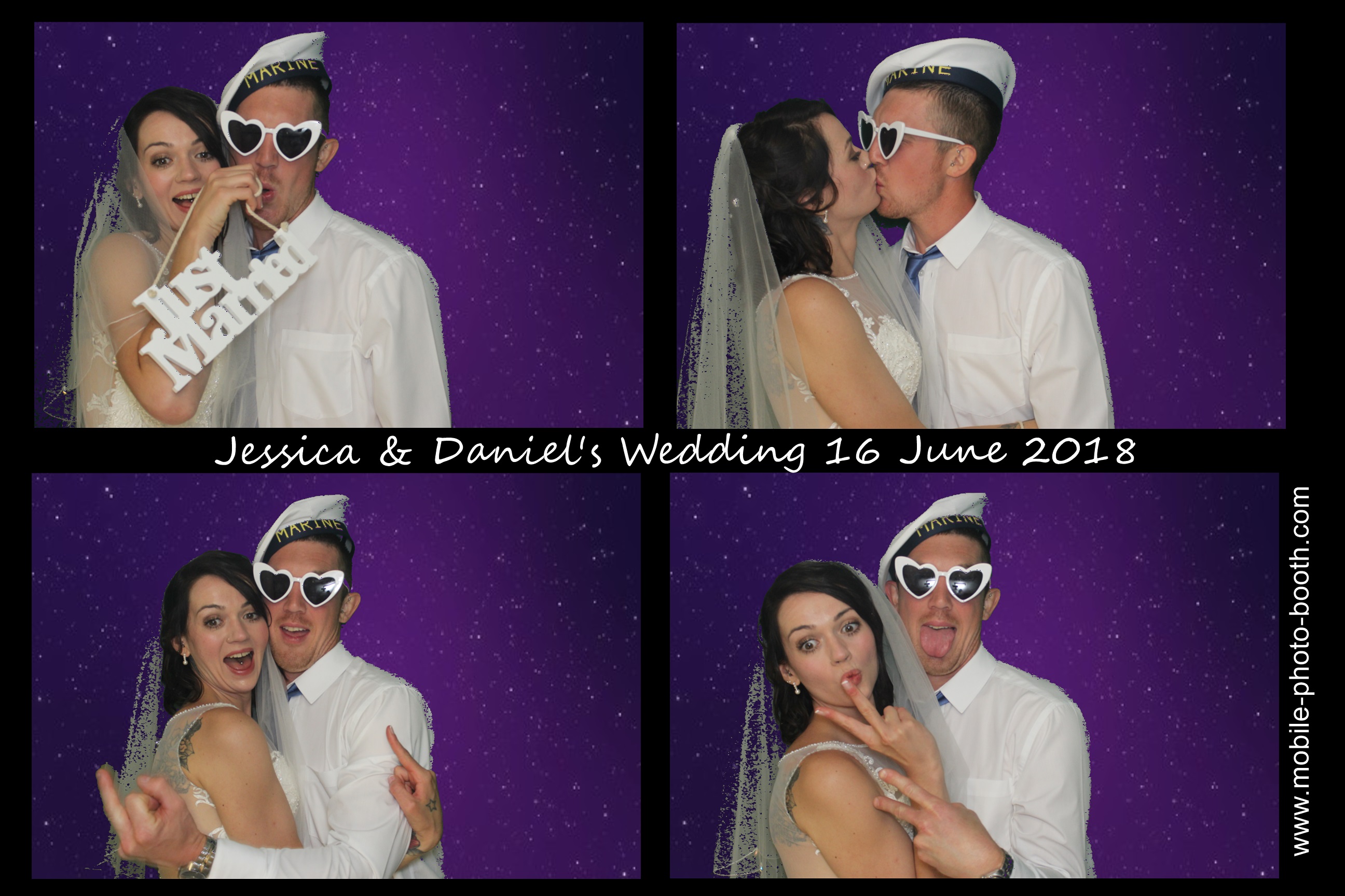 Jessica & Daniel | View more photos from the event at images.mobile-photo-booth.com/u/MobilePhotoBoothUK/Jessica-Daniel